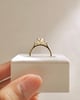 18k Yellow Gold | 1.43ct - E - VS1 Marquise Lab Diamond | Lab Diamond side stones