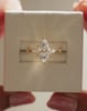 18k Yellow Gold | 1.43ct - E - VS1 Marquise Lab Diamond | Lab Diamond side stones
