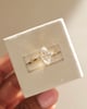 18k Yellow Gold | 12x6mm Marquise Moissanite | Lab Diamond side stones