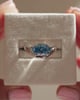 Platinum | 2.07ct - Fancy Blue - VS1 Oval Lab Diamond