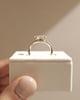 18k Yellow Gold | 1.87ct - F - VS1 Oval Lab Diamond