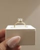18k Yellow Gold | 9x6.5mm Oval Moissanite