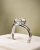 Platinum | 1.97ct - F - VS1 Oval Lab Diamond