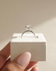 Platinum | 10x8mm Elongated Cushion Moissanite