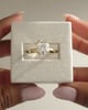 18k Yellow Gold | 10x8mm Elongated Cushion Moissanite