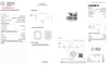 Platinum | 1.89ct - E - VVS2 Elongated Cushion Lab Diamond
