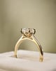 18k Yellow Gold | 1.52ct - E - VS1 Oval Lab Diamond