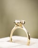 18k Yellow Gold | 2.07ct - D - VVS1 Oval Lab Diamond