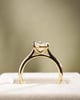 18k Yellow Gold | 2.07ct - D - VVS1 Oval Lab Diamond