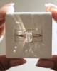 18k Rose Gold | 2.44ct - E - VVS2 Emerald Lab Diamond