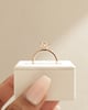 18k Rose Gold | 1.52ct - F - VS2 Round Lab Diamond