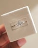 Platinum | 7mm Round Moissanite