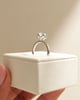 Platinum | 7.5mm Round Moissanite