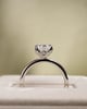 Platinum | 2.1ct - E - VS1 Oval Lab Diamond | Lab Diamond side stones