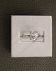 Platinum | 2.1ct - E - VS1 Oval Lab Diamond | Lab Diamond side stones