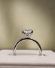 Platinum | 2.29ct - D - VS1 Oval Lab Diamond | Lab Diamond side stones