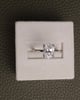Platinum | 2.29ct - D - VS1 Oval Lab Diamond | Lab Diamond side stones