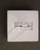 Platinum | 1.56ct - E - VVS1 Oval Lab Diamond | Lab Diamond side stones