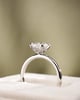 Platinum | 1.56ct - E - VVS1 Oval Lab Diamond | Lab Diamond side stones