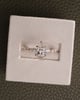 18k Rose Gold | 1.49ct - E - VVS2 Pear Lab Diamond | Lab Diamond side stones