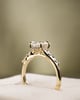 18k Yellow Gold | 1.6ct - E - VVS1 Oval Lab Diamond | Lab Diamond side stones