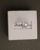 Platinum | 2.07ct - D - VVS2 Oval Lab Diamond | Lab Diamond side stones