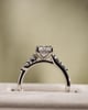 Platinum | 1.59ct - D - VS1 Oval Lab Diamond | Lab Diamond side stones