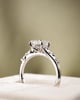 Platinum | 1.6ct - D - VS1 Oval Lab Diamond | Lab Diamond side stones