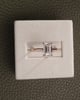 18k Rose Gold | 2.08ct - E - VVS2 Emerald Lab Diamond | Lab Diamond side stones