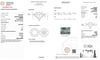 18k Yellow Gold | 2.42ct - F - VS1 Round Lab Diamond | Lab Diamond side stones