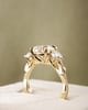 18k Yellow Gold | 2.42ct - F - VS1 Round Lab Diamond | Lab Diamond side stones