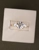 18k Yellow Gold | 2.42ct - F - VS1 Round Lab Diamond | Lab Diamond side stones