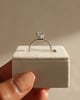 Platinum | 1.81ct - E - VVS2 Pear Lab Diamond | Lab Diamond side stones