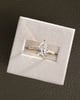 18k Yellow Gold | 2.55ct - E - VVS1 Pear Lab Diamond | Lab Diamond side stones
