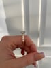 18k Yellow Gold / Platinum | 9x7mm Radiant Moissanite | Moissanite side stones