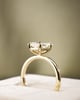 18k Yellow Gold | High Set | 2.03ct - D - VVS2 Radiant Lab Diamond