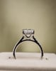 Platinum | 2.58ct - F - VS1 Oval Lab Diamond | Lab Diamond side stones