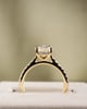 18k Yellow Gold | 2.01ct - F - VS1 Oval Lab Diamond | Lab Diamond side stones