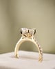 18k Yellow Gold | 2.01ct - F - VS1 Oval Lab Diamond | Lab Diamond side stones