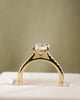 18k Yellow Gold | 2.03ct - D - VVS2 Oval Lab Diamond | Lab Diamond side stones