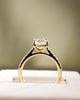 18k Yellow Gold | 2.07ct - D - VVS2 Oval Lab Diamond | Lab Diamond side stones