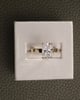 18k Yellow Gold | High Set | 2.55ct - E - VS1 Elongated Cushion Lab Diamond | Lab Diamond side stones