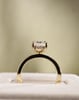 18k Yellow Gold | High Set | 2.55ct - E - VS1 Elongated Cushion Lab Diamond | Lab Diamond side stones