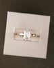 18k Yellow Gold | High Set | 3.09ct - D - VVS2 Emerald Lab Diamond | Lab Diamond side stones