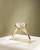 18k Yellow Gold | 2.74ct - E - VVS2 Elongated Cushion Lab Diamond