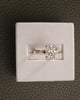 18k Yellow Gold | 1.91ct - F - VVS2 Oval Lab Diamond | Lab Diamond side stones