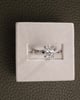 Platinum | 1.57ct - E - VVS2 Oval Lab Diamond | Lab Diamond side stones