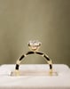 18k Yellow Gold | 1.88ct - E - VS1 Oval Lab Diamond | Lab Diamond side stones
