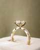 18k Yellow Gold | 2.07ct - E - VS1 Oval Lab Diamond | Lab Diamond side stones
