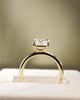 18k Yellow Gold | High Set | 2.16ct - E - VS1 Elongated Cushion Lab Diamond